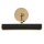 LED Bilderlampe Schwarz Messing antik B: 30,5 cm klein