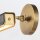 LED Bilderlampe Schwarz Messing antik B: 30,5 cm klein