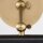 LED Bilderlampe Schwarz Messing antik B: 30,5 cm klein