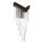 LED Wandlampe Schwarz H: 50,8 cm 3000 K dekorativ