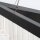 Hängelampe LED B: 81 cm Schwarz 3000 K Metall Acrylkristalle