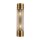 Art Déco Wandleuchte innen 46,7 cm hoch in Messing antik E27