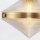 Pendelleuchte rund Ø 34,3 cm Metall Glas E27 in Messing antik