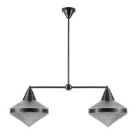 Pendelleuchte Art Déco B: 103,2 cm Bronze Antik...