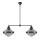 Pendelleuchte Art Déco B: 103,2 cm Bronze Antik 2-flammig E27