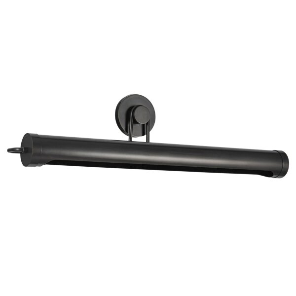 Bilderlampe Metall 81,3 cm breit groß in Bronze Antik 2x E27