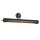Bilderlampe Metall 81,3 cm breit groß in Bronze Antik 2x E27