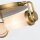 Deckenlampe Metall Glas B: 42,2 cm 3-flammig E14 Vintage