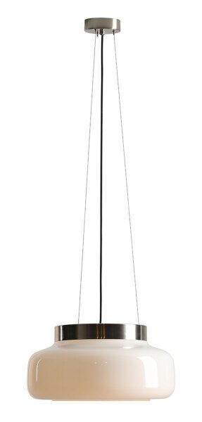 Hängelampe Weiß Glas B:39 cm GX53 wohnlich blendarm