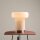 Tischlampe Glas Braun H:29 cm E14 wohnlich blendarm