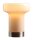 Tischleuchte Glas Braun H:19 cm E14 gemütlich rund