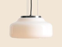Pendelleuchte Weiß Glas Ø24 cm GX53 wohnlich...