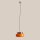 Hängelampe Orange Glas Ø24 cm GX53 wohnlich rund