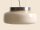 Hängelampe Braun Glasschirm Ø39 cm GX53 wohnlich rund