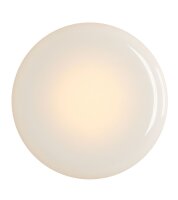 Wandleuchte Weiß Glas Ø16 cm GX53 blendarm rund