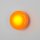 Wandlampe Orange Glasschirm Ø16 cm GX53 blendarm rund
