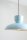 Pendelleuchte Blau Metall B:47 cm E27 wohnlich elegant