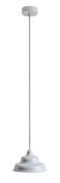 Pendelleuchte Glas Metall Blaugrau Ø17 cm rund GU10