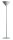 Stehleuchte Glas Metall Blaugrau H:155 cm G9 stilvoll