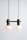 Pendelleuchte Metall Glas Grün L:46 cm E14 2-flammig