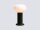Tischlampe Glas Metall Grün klein H:29 cm E14 blendarm