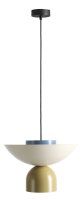 Pendelleuchte Metall Bunt Ø37 cm rund E27 stilvoll