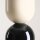 Hängelampe Metall Creme Schwarz B:15 cm E27 stilvoll