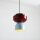 Pendelleuchte Metall Rot Grün Blau B:23 cm E27 stilvoll