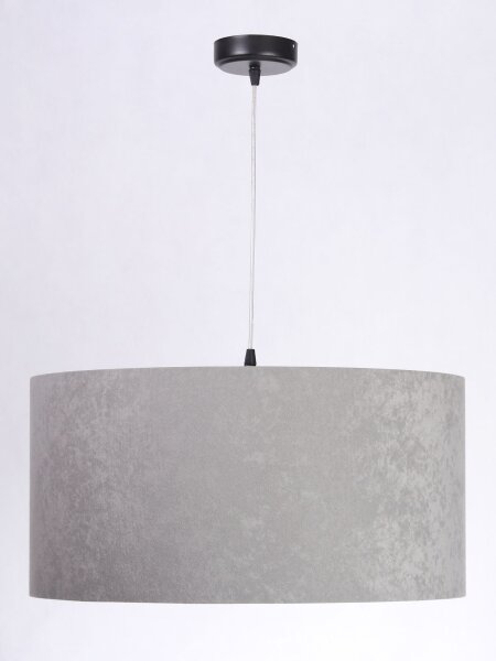 Lampe à suspendre Abat-jour Gris Rétro ronde Table à manger