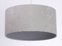 Lampe à suspendre Abat-jour Gris Rétro...