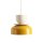 Pendelleuchte Metall Gelb Creme B:30 cm rund E27 Modern