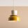 Pendelleuchte Metall Gelb Creme B:30 cm rund E27 Modern