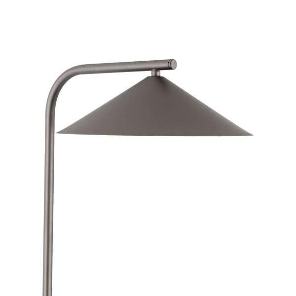 Stehleuchte Braun Metall H:160 cm GX53 Kabelschalter