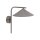 Stilvolle Wandlampe Braun Metall H:30,5 cm GX53 Modern