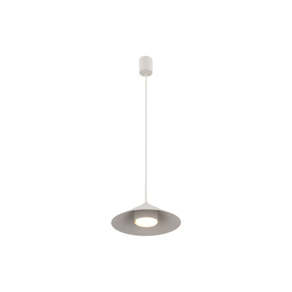 Pendelleuchte Metall Rot Modern Ø23 cm GX53 stilvoll