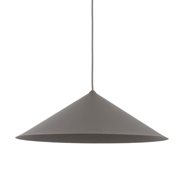 Dekorative Pendelleuchte Metall Braun Ø49 cm rund GX53