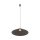 Dekorative Pendelleuchte Metall Braun Ø49 cm rund GX53
