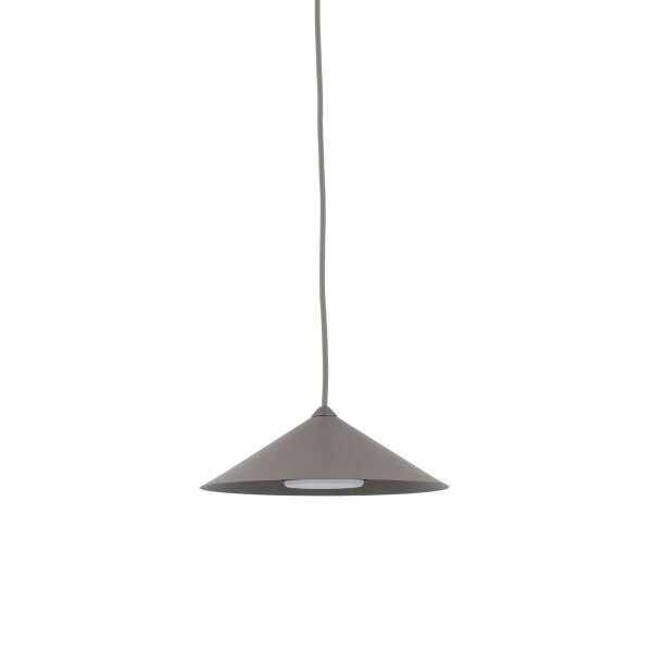 Stilvolle Hängelampe Metall Braun Modern Ø23 cm GX53