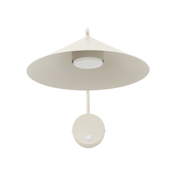 Schwenkbare Wandleuchte Kaschmir Schalter GX53 T:56 cm