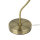 Lampe de table métal verre Art Nouveau élégant LOUIS