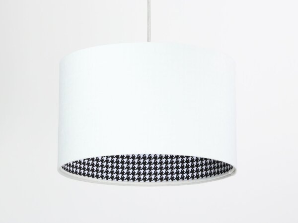 Lampe à suspendre CHRISTIAN Blanc Rétro ronde Table à manger