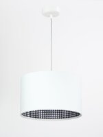 Lampe &agrave; suspendre CHRISTIAN Blanc R&eacute;tro...