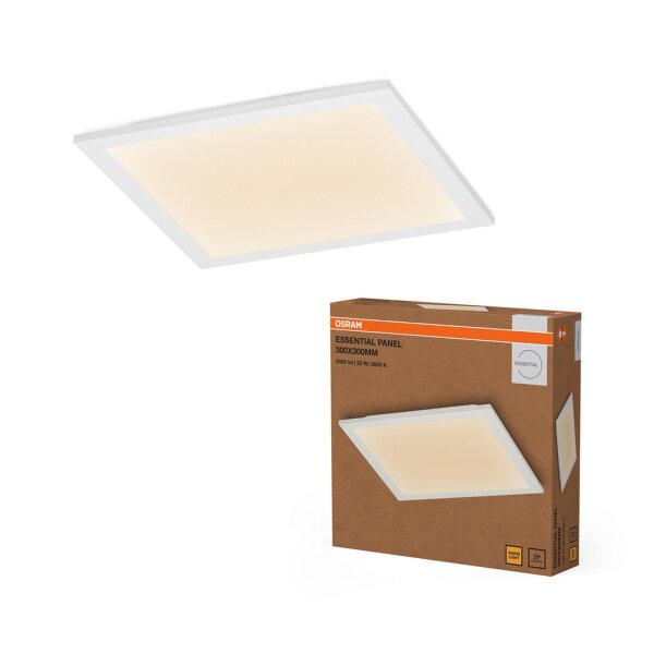 LED Deckenleuchte Weiß Metall 3000K B:29,5cm OSRAM