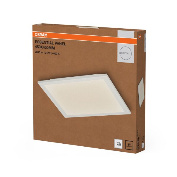 LED Deckenleuchte Weiß Metall 4000K B:44,5cm OSRAM