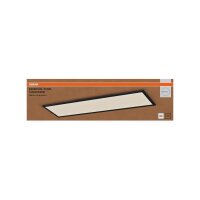 LED Deckenlampe Schwarz Metall 4000K L:100cm OSRAM