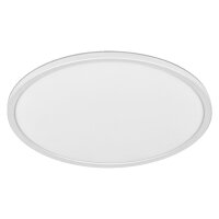 LED Deckenlampe Weiß Metall 4000 K rund B:42cm OSRAM