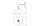 Wandlampe Weiß Pappmaché E14 B:21,9 cm modern OSRAM