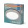 Deckenlampe Stahl Chrom E27 L:31 cm IP44 rund OSRAM