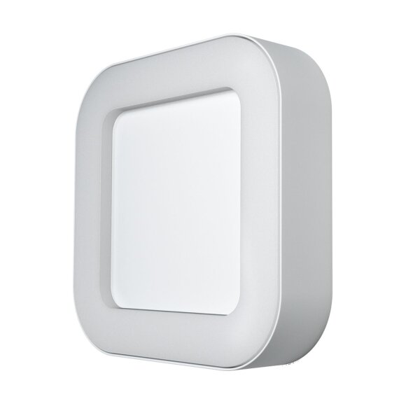 LED Wandlampe Weiß Alu 3000K IP54 B:20,2 cm OSRAM