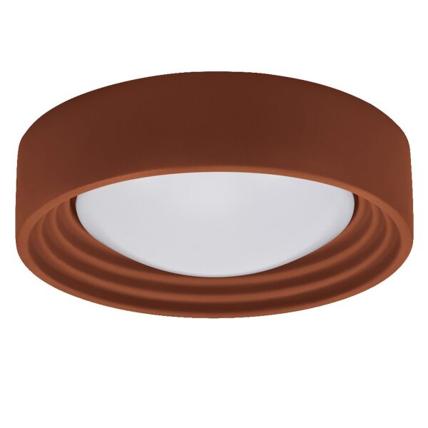 LED Deckenleuchte Click-DIM Braun Beton 3000K OSRAM